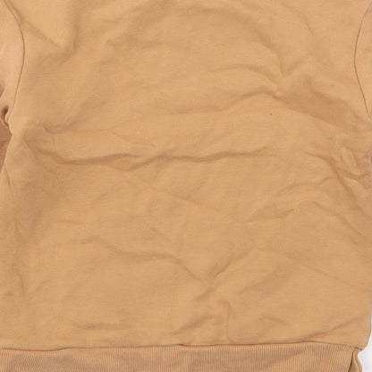 George Girls Brown  Cotton Pullover Sweatshirt Size 5-6 Years  Pullover - Todays Mood Sassy