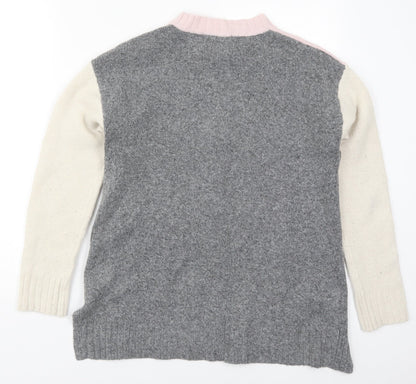Womens UK Size S Marks and Spencer Pink Pullover Jumper