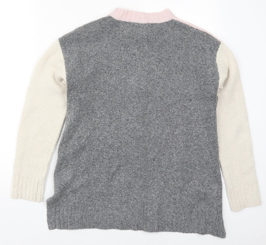 Womens UK Size S Marks and Spencer Pink Pullover Jumper