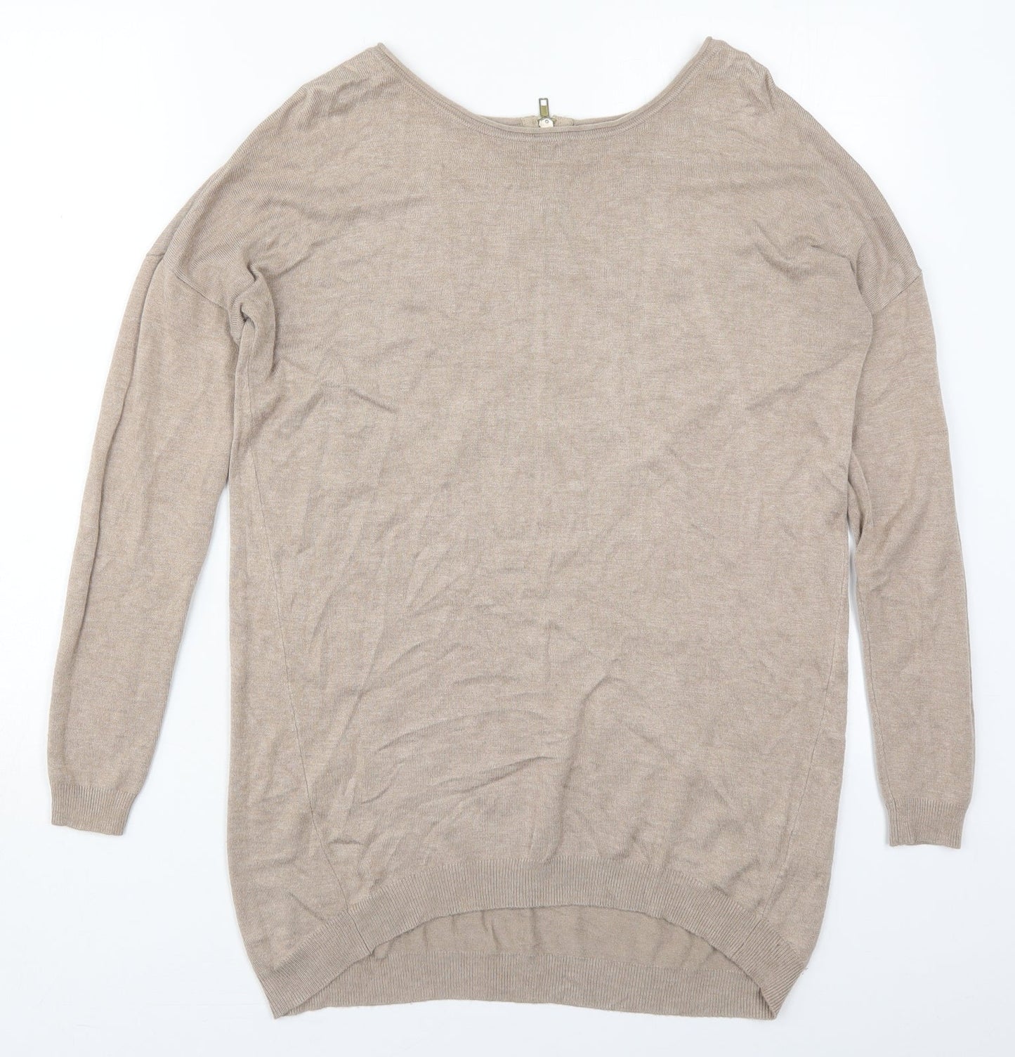Womens UK Size XS Atmosphere Beige Pullover Jumper