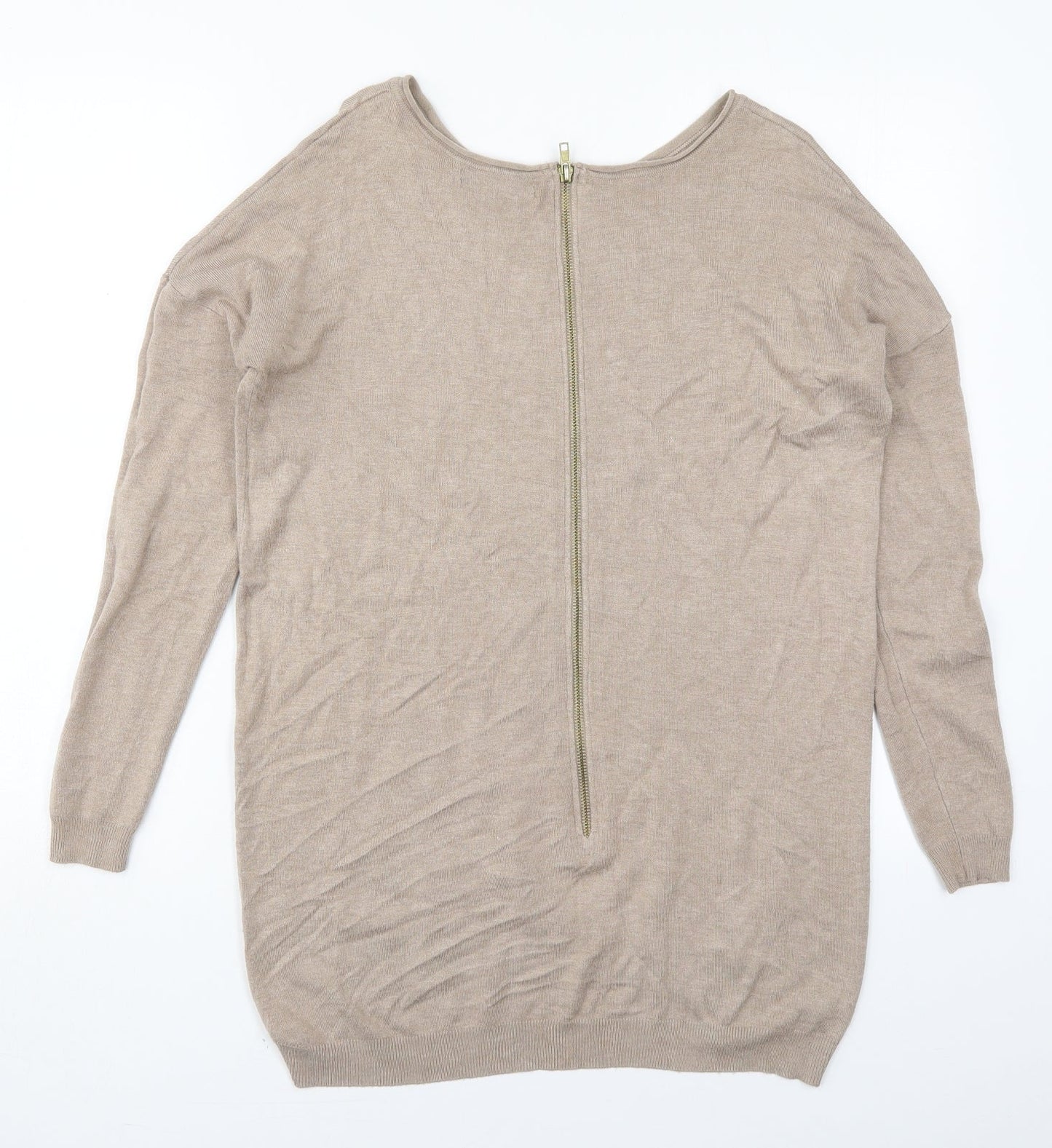 Womens UK Size XS Atmosphere Beige Pullover Jumper