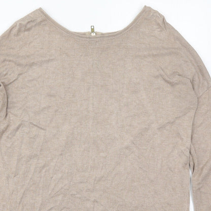Womens UK Size XS Atmosphere Beige Pullover Jumper