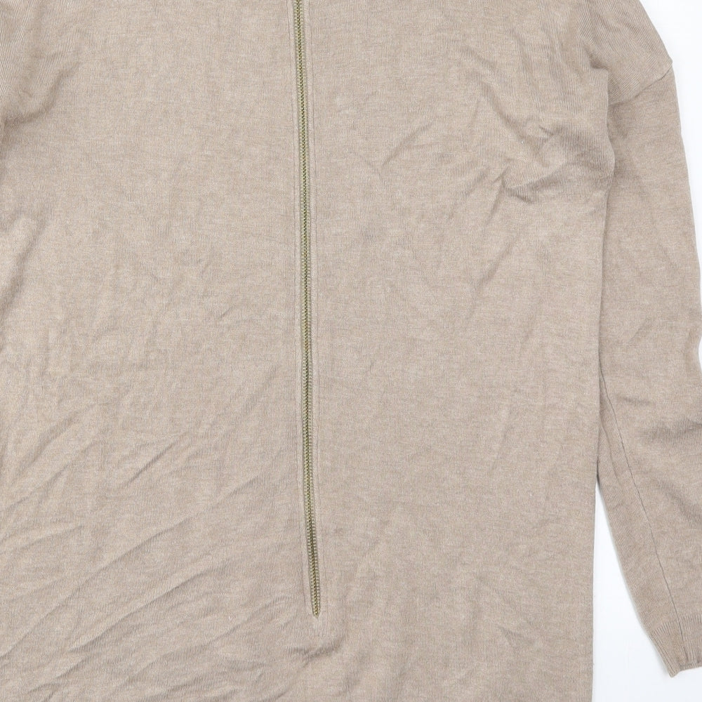 Womens UK Size XS Atmosphere Beige Pullover Jumper