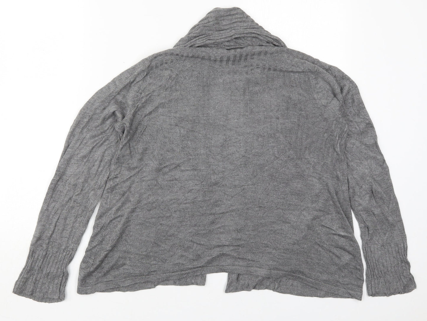 Womens UK Size M H&M Black Cardigan Jumper