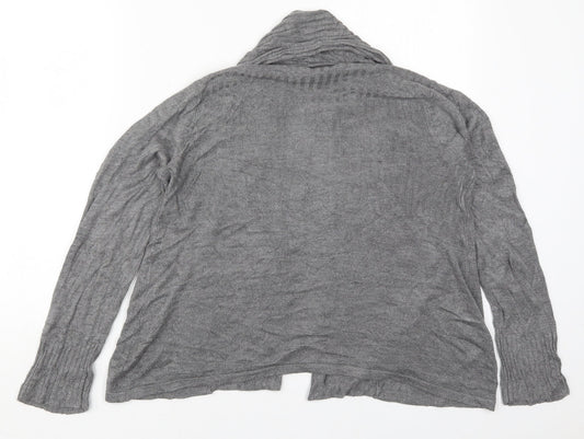 Womens UK Size M H&M Black Cardigan Jumper