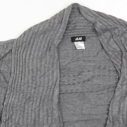 Womens UK Size M H&M Black Cardigan Jumper