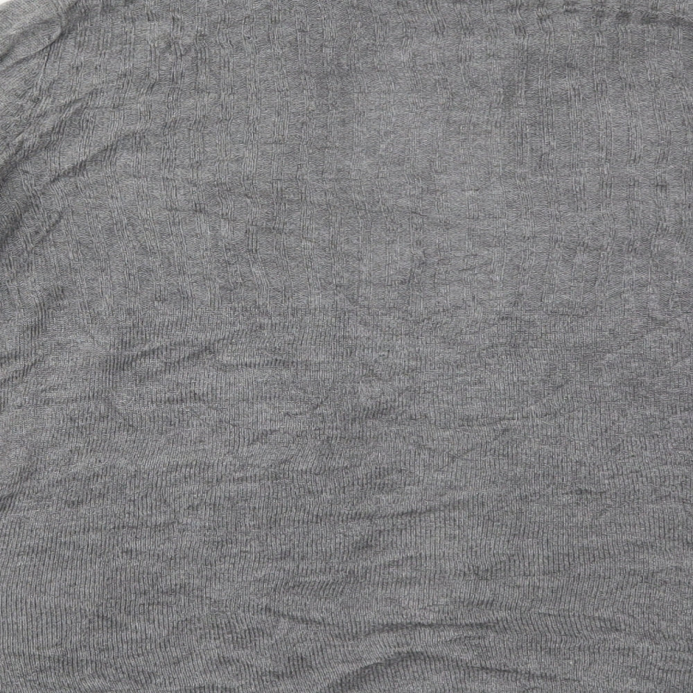 Womens UK Size M H&M Black Cardigan Jumper