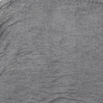 Womens UK Size M H&M Black Cardigan Jumper