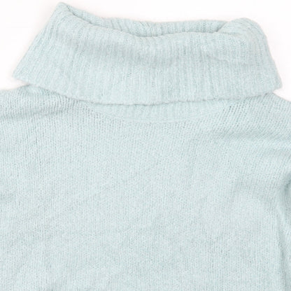 Womens UK Size S Peacocks Blue Pullover Jumper