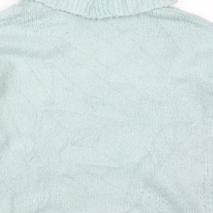 Womens UK Size S Peacocks Blue Pullover Jumper