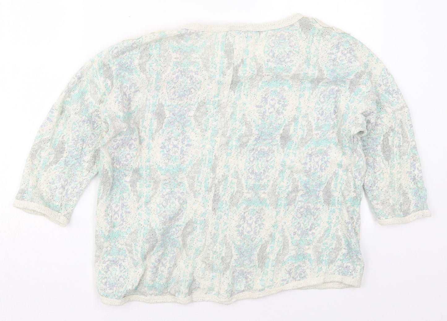 Womens UK Size M Pull & Bear Green Pullover Jumper