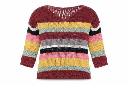 Womens UK Size 10 River Island Multicoloured Pullover Jumper