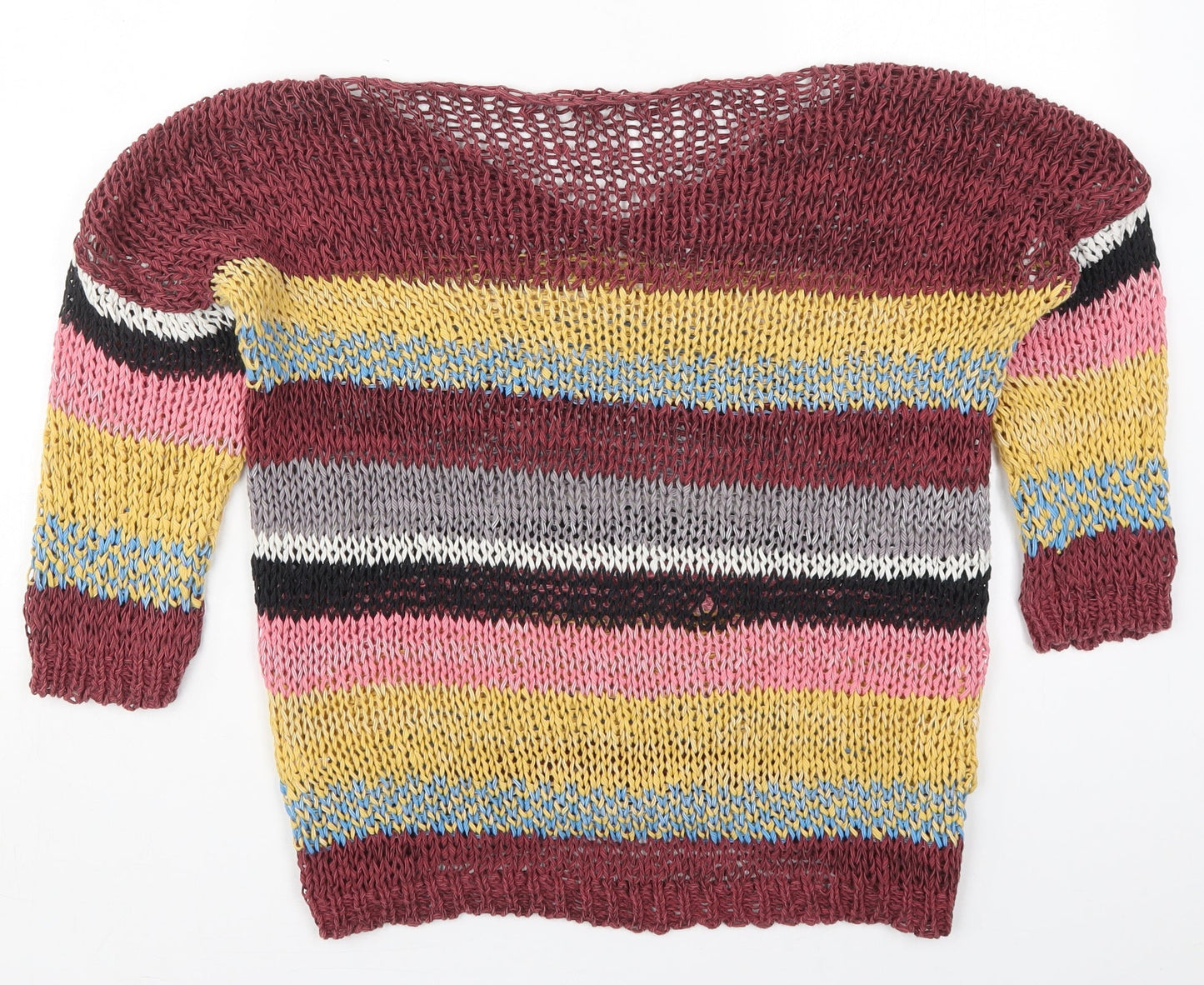 Womens UK Size 10 River Island Multicoloured Pullover Jumper