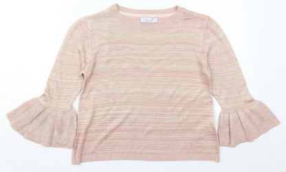 Womens UK Size 8 Marks and Spencer Pink Pullover Jumper