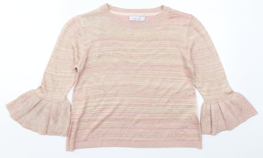 Womens UK Size 8 Marks and Spencer Pink Pullover Jumper