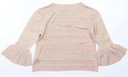 Womens UK Size 8 Marks and Spencer Pink Pullover Jumper