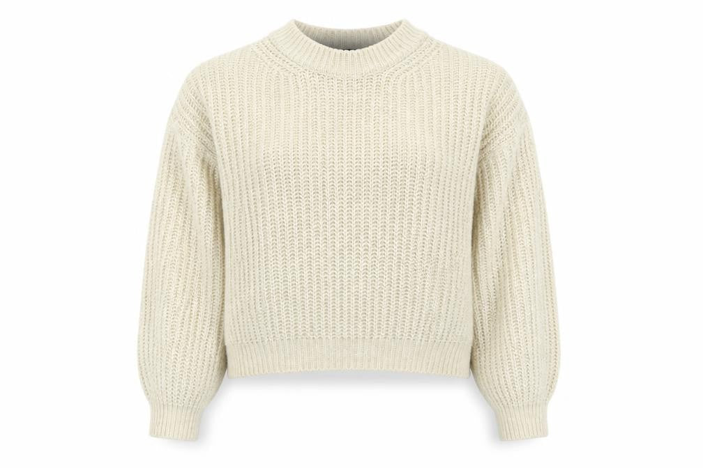 Womens UK Size M New Look Beige Pullover Jumper