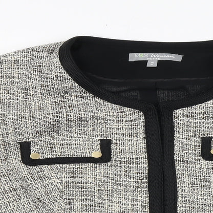 Womens UK Size 16 Marks and Spencer Beige Jacket