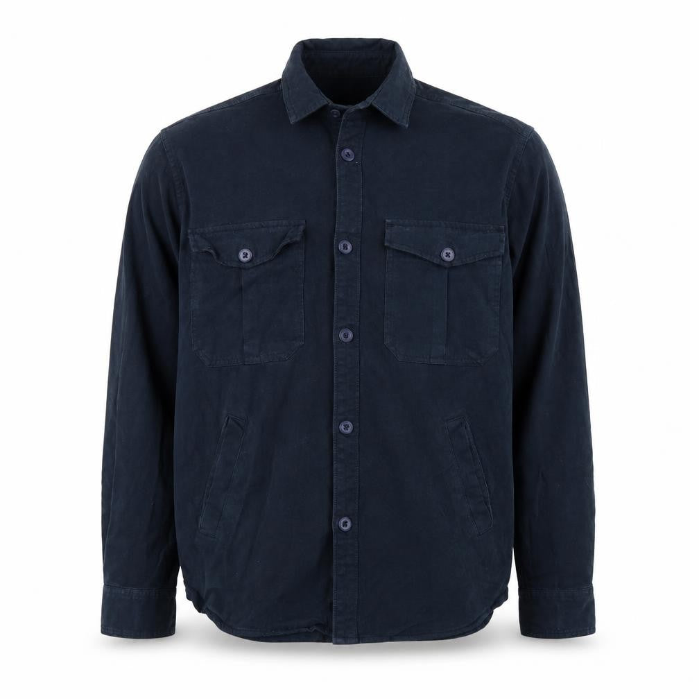Mens UK Size S Pull&Bear Blue  Button-Up Long Sleeve Casual Shirt