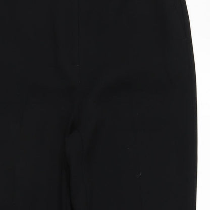 Womens UK Size 10 Marks and Spencer Regular Fit  Black Trousers