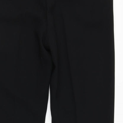 Womens UK Size 10 Marks and Spencer Regular Fit  Black Trousers
