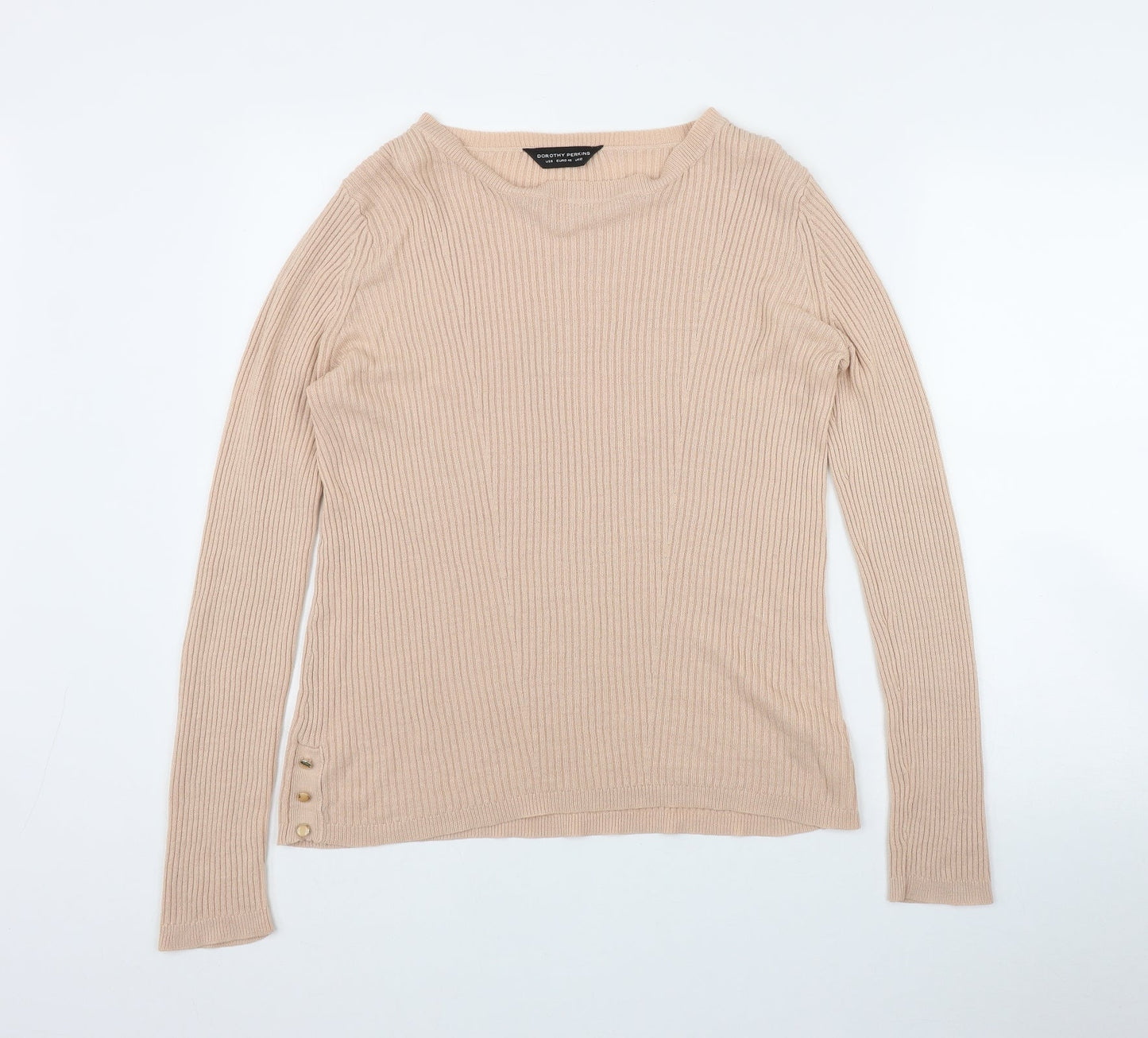 Womens UK Size 12 Dorothy Perkins Pink Pullover Jumper
