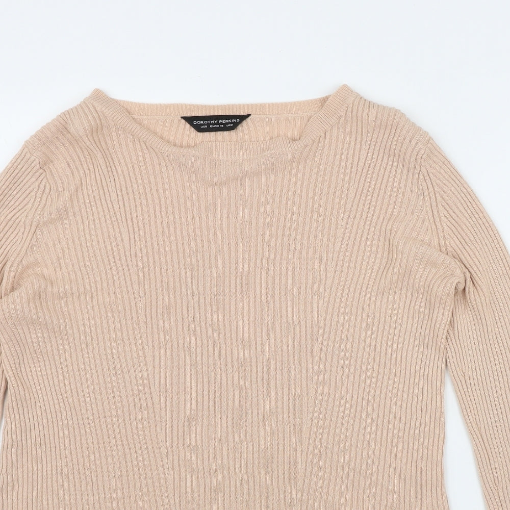 Womens UK Size 12 Dorothy Perkins Pink Pullover Jumper