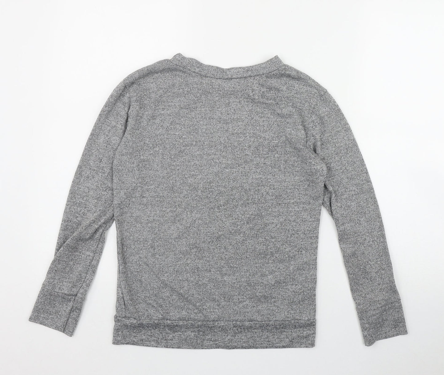 Womens UK Size 6 Misspap Grey Pullover Jumper