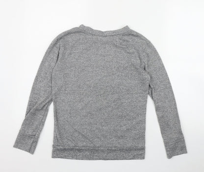 Womens UK Size 6 Misspap Grey Pullover Jumper