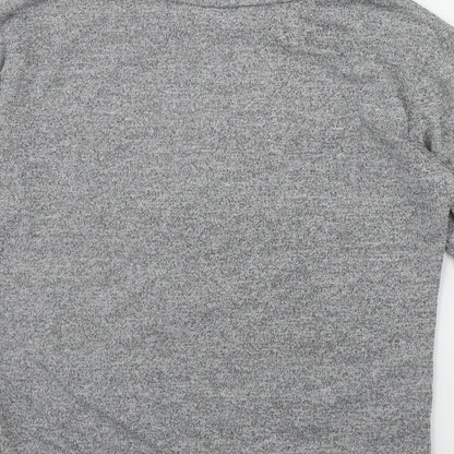 Womens UK Size 6 Misspap Grey Pullover Jumper