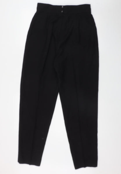 Womens UK Size 16 Richards Regular Fit  Black Trousers