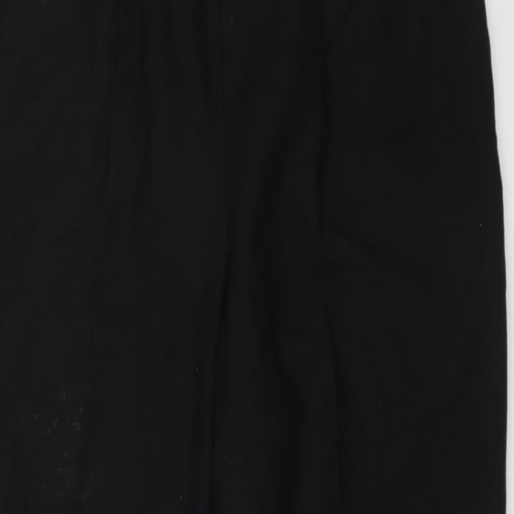 Womens UK Size 16 Richards Regular Fit  Black Trousers