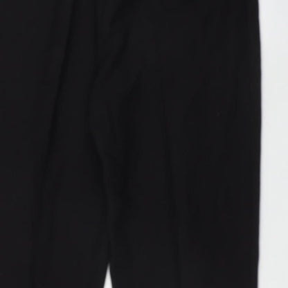 Womens UK Size 16 Richards Regular Fit  Black Trousers