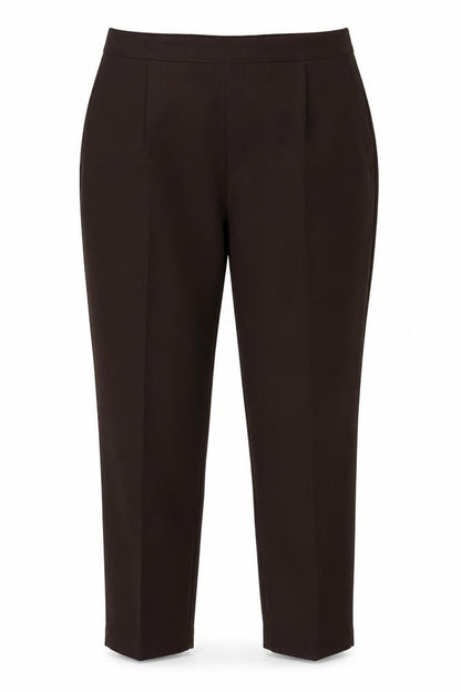 Womens UK Size 16 Preworn Regular Fit  Brown Trousers