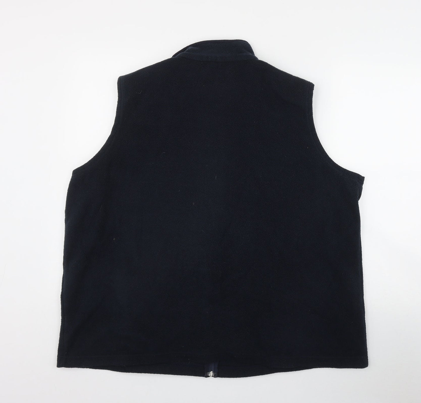 Bonmarché Womens Blue  Polyester Vest Sweatshirt Size XL  Zip