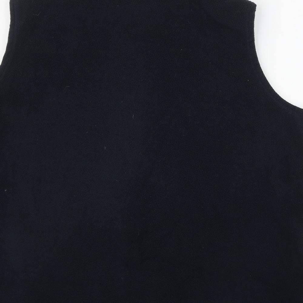 Bonmarché Womens Blue  Polyester Vest Sweatshirt Size XL  Zip