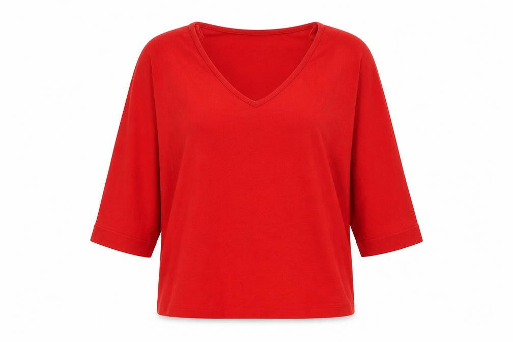 Womens UK Size M Collection Red Pullover Jumper