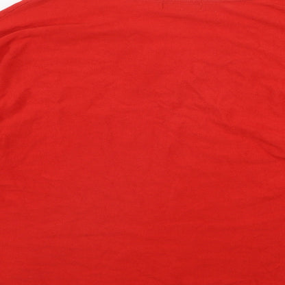 Womens UK Size M Collection Red Pullover Jumper