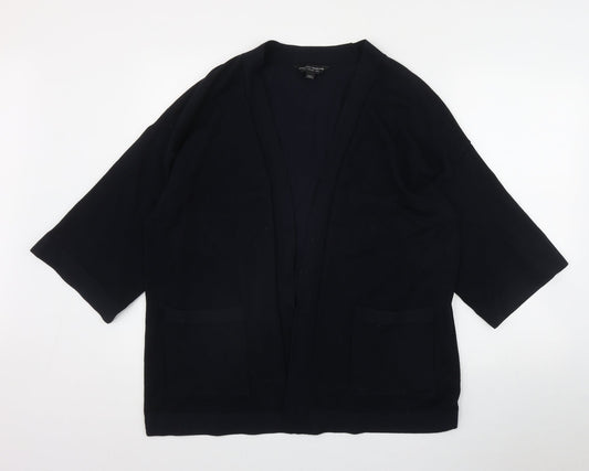 Womens UK Size 14 Dorothy Perkins Blue Cardigan Jumper