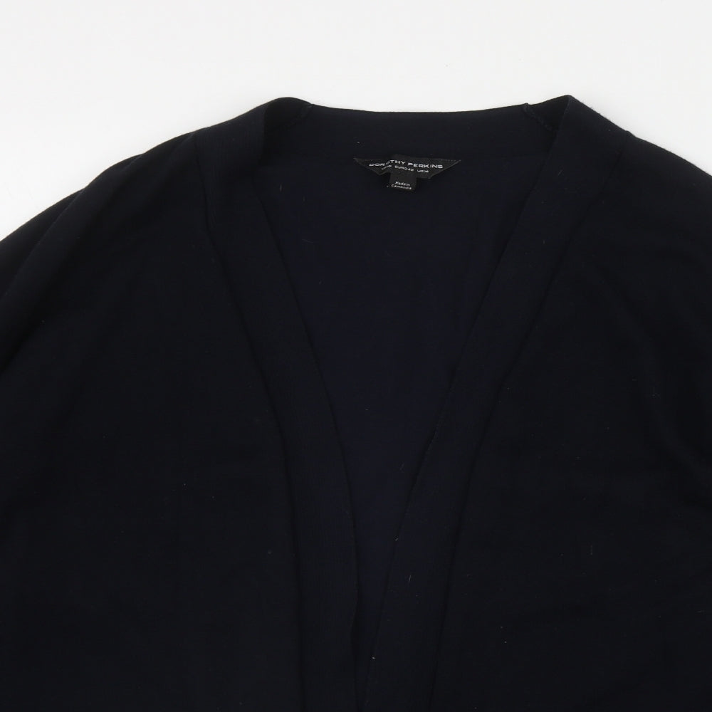 Womens UK Size 14 Dorothy Perkins Blue Cardigan Jumper