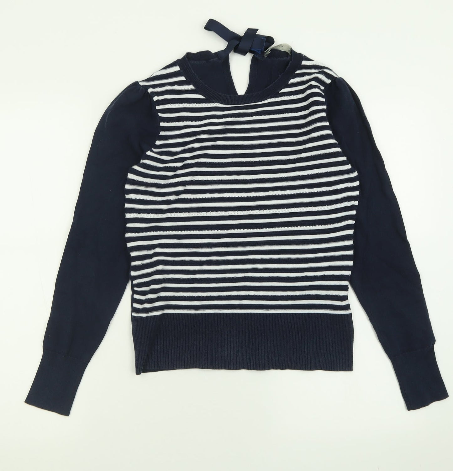 Womens UK Size S Oasis Blue Pullover Jumper