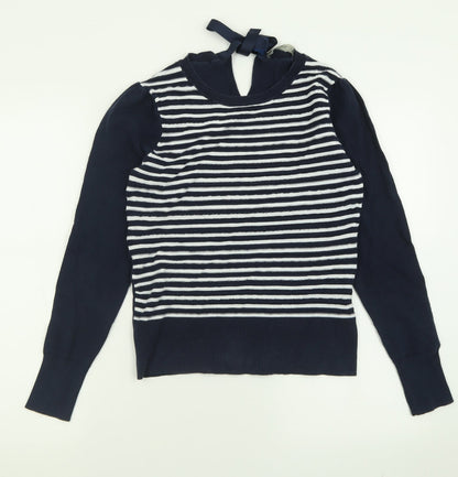 Womens UK Size S Oasis Blue Pullover Jumper