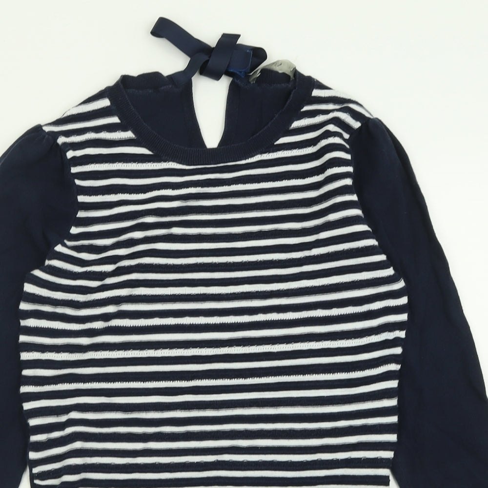 Womens UK Size S Oasis Blue Pullover Jumper