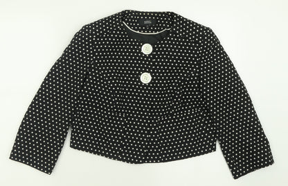 Womens UK Size 10 Marks and Spencer Black Jacket