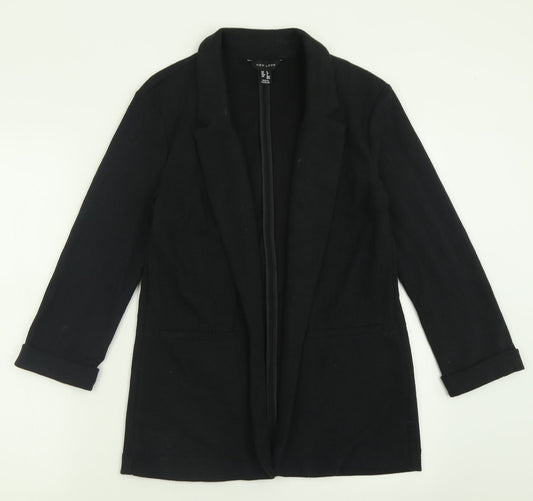 New Look Womens Black   Jacket Blazer Size 8