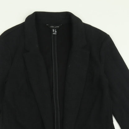 New Look Womens Black   Jacket Blazer Size 8