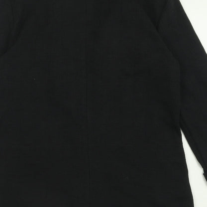 New Look Womens Black   Jacket Blazer Size 8