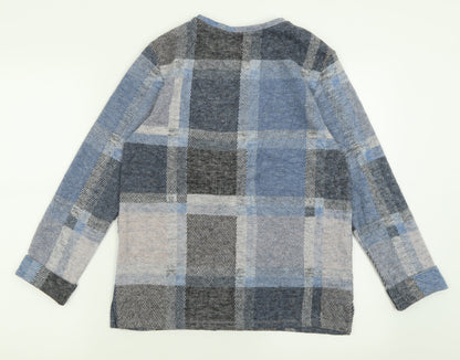 Womens UK Size 10 Marks and Spencer Blue Pullover Jumper