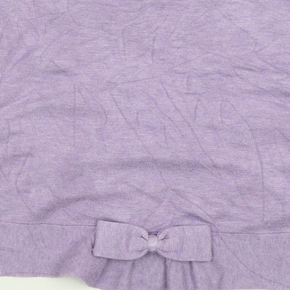 Womens UK Size M CC Purple Cardigan Jumper