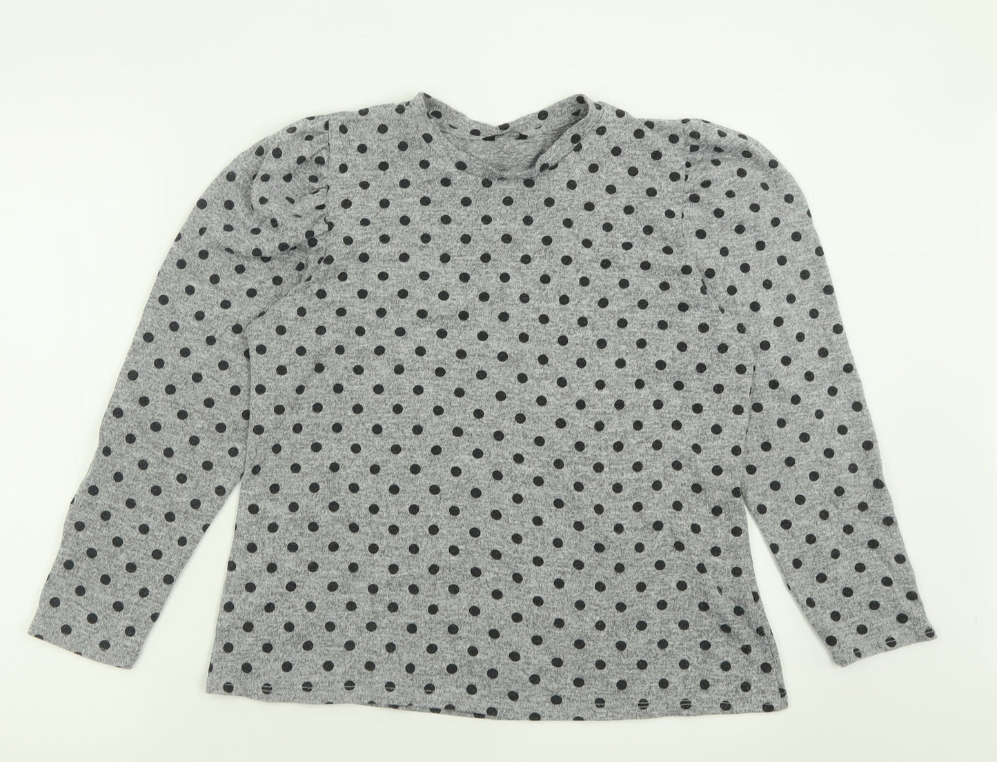 Womens UK Size 16 M&Co Grey Pullover Jumper